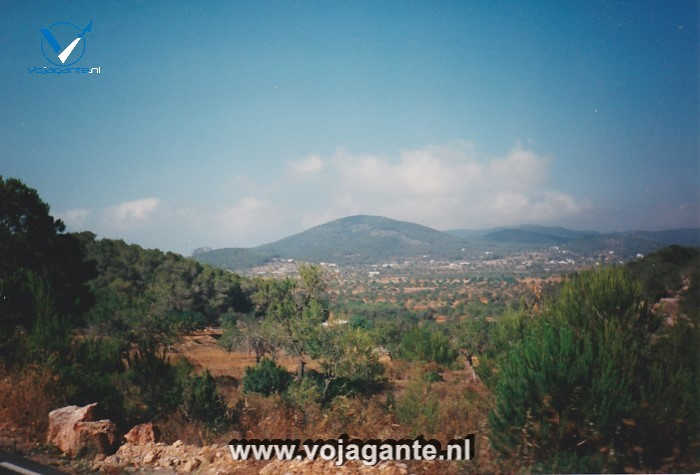 Ibiza- Heuvels in de buurt van San Antonio