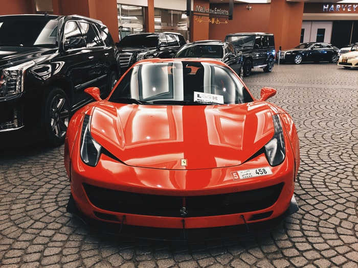 Gardameer Italië - Ferrari