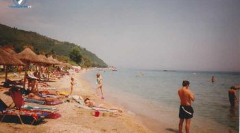 Corfu 1996 - Strand Moraitika