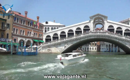 Canal Grande en Rialtobrug Venetië