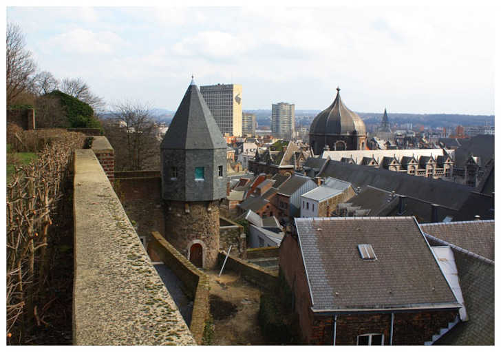 Uitzicht vanaf Coteaux de la Citadelle