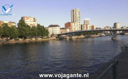 De Maas in Luik, België