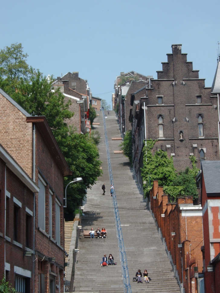 Montagne de Bueren Luik, België