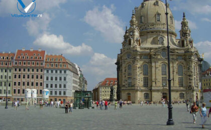 Neumarkt en Frauenkirche Dresden