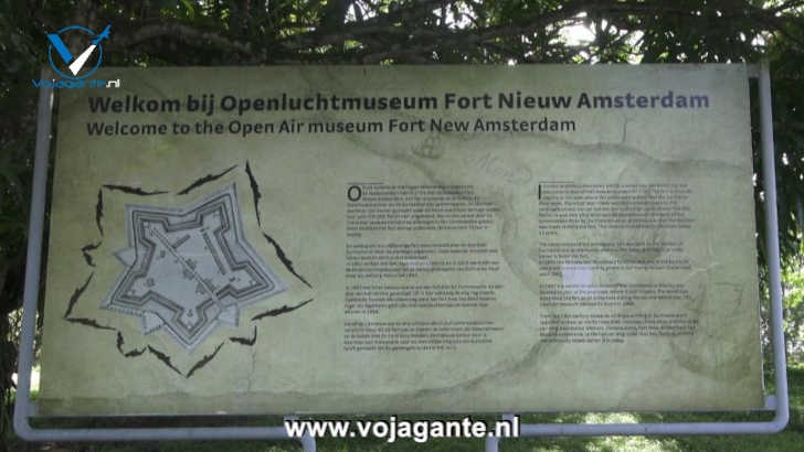 Openluchtmuseum Fort Nieuw Amsterdam in Commewijne, Suriname.