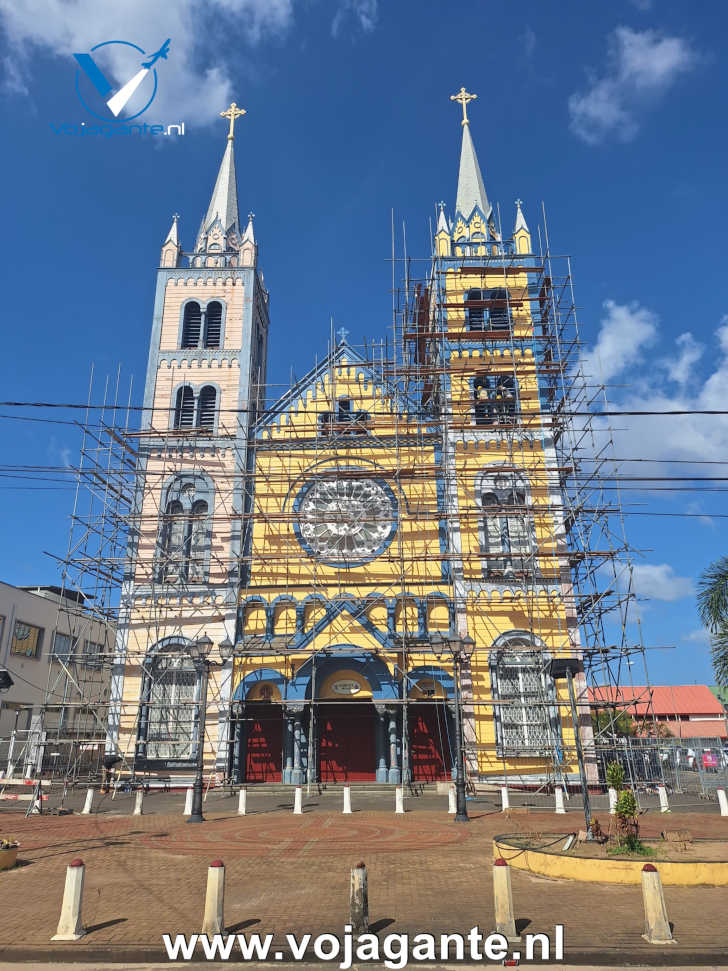 Sint-Petrus-en-Pauluskathedraal Paramaribo, suriname.