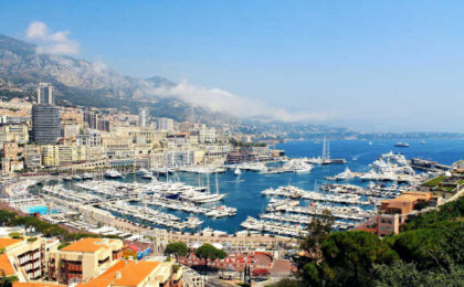 Bezienswaardigheden Monaco: De jachthaven van Monte Carlo