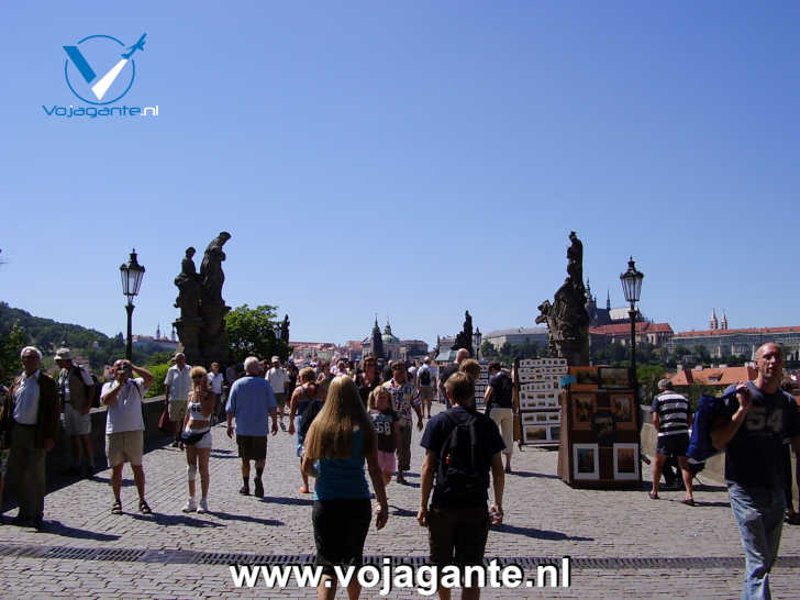Bezienswaardigheden Praag: Karelsbrug Bezienswaardigheden Praag: Karelsbrug