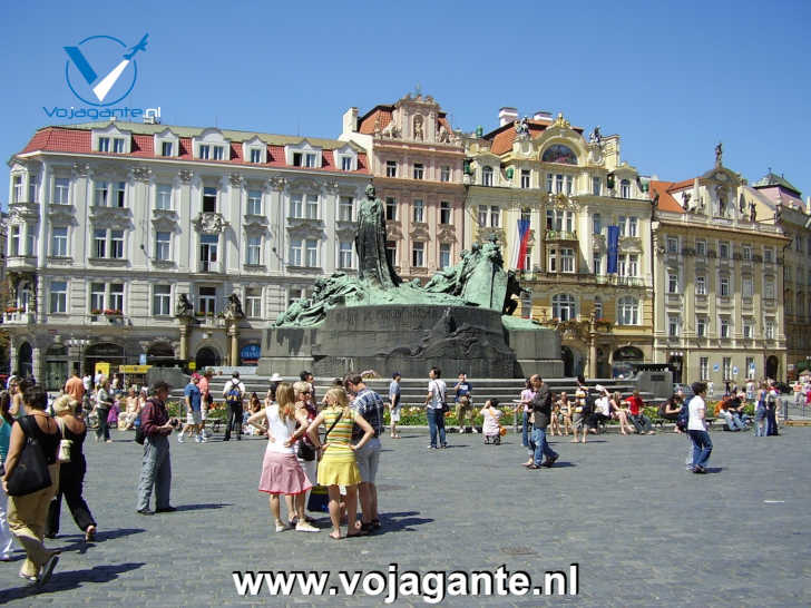 De pracht van Praag: Staroměstské náměstí (Plein van de oude stad) De pracht van Praag: Staroměstské náměstí (Plein van de oude stad)