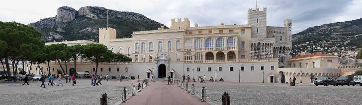 Bezienswaardigheden Monaco: Het Prinselijk Paleis