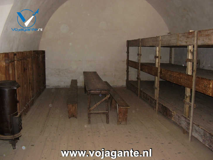 De verblijfplaatsen van gevangenen in concentratiekamp Theresiënstadt