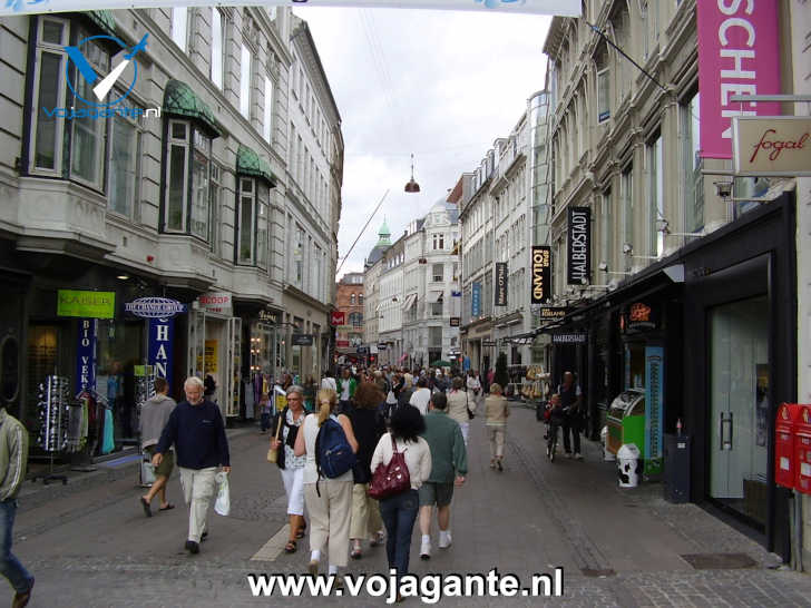 Strøget, de allereerste autovrije winkelstraat ter wereld